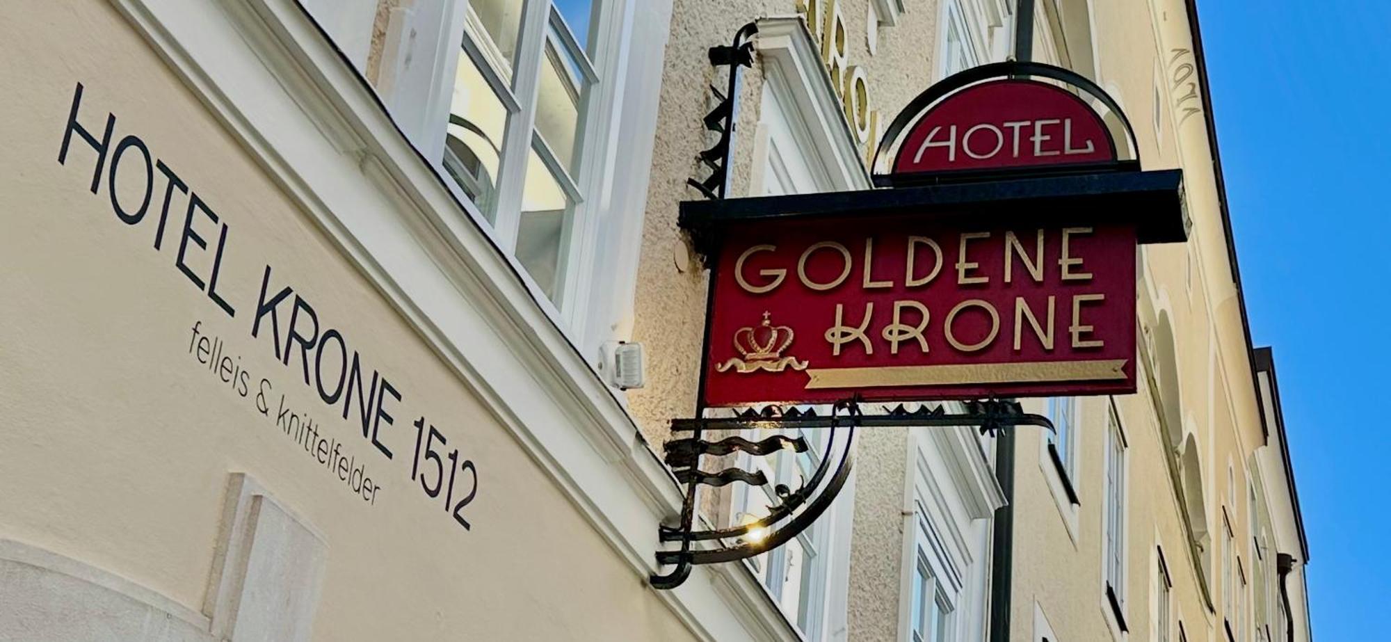Hotel Krone 1512 Salzburg Kültér fotó